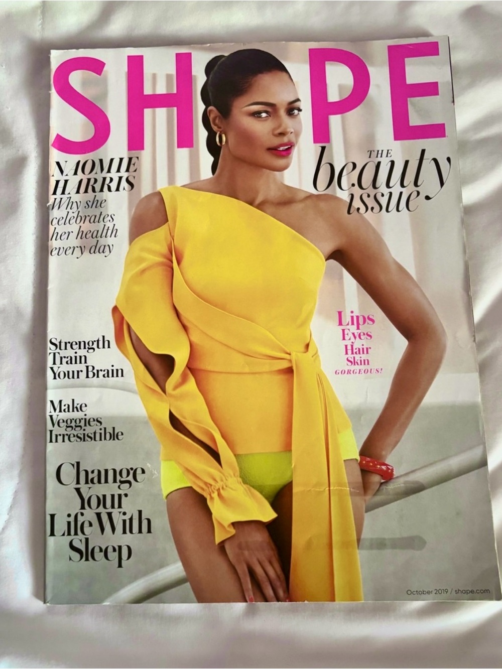 Naomie Harris for Shape Magazine October 2019 Issue